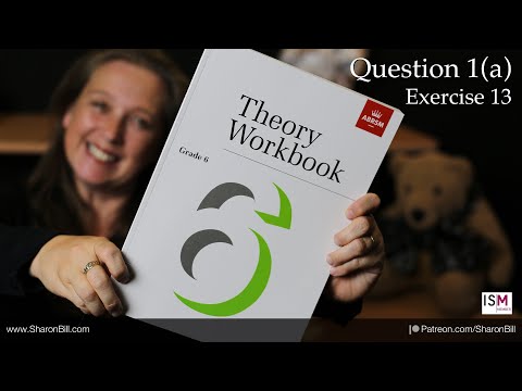ABRSM Grade 6 Music Theory - Question 1(a), Allocating Chords - Exercise 13 with Sharon Bill