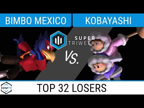 UCSD STW 4 - XTR | Bimbo Mexico (Falco) vs. Kobayashi (Ice Climbers) - SSBM Top 32 LR5 - Smash Melee