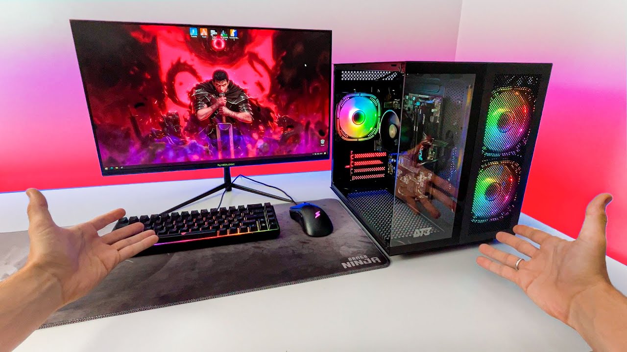 COMPLETE CHEAP ASSEMBLED GAMER PC TO RUN EVERYTHING WITH 5600GT