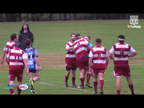2016 NHRU Round 8 Premier 3 Highlights - University v Nelson Bay Gropers