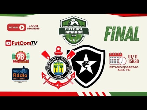 FINAL DO CAMPEONATO ASSUENSE 2025 - AO VIVO E COM IMAGENS