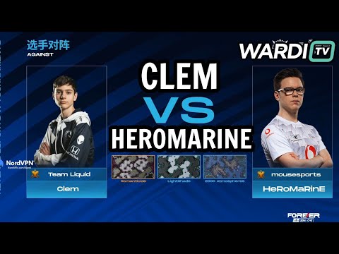 Clem vs HeroMarine - Fighting for Playoffs NEXT 2021! (TvT)