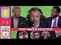 HIGHLIGHTS | Aston Villa vs Liverpool 7-2 Managers & Pundits reaction [Liverpool's high-line 💥]