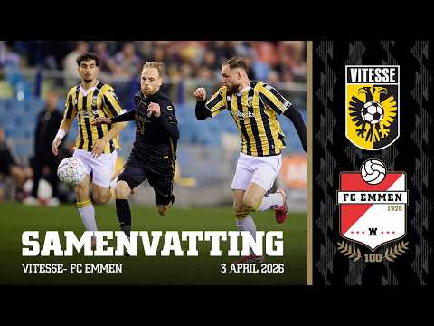 SBV Stichting Betaald Voetbal Vitesse Arnhem 3-3 FC Emmen 