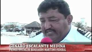 genaro escalante revision de lanchas y torre de control