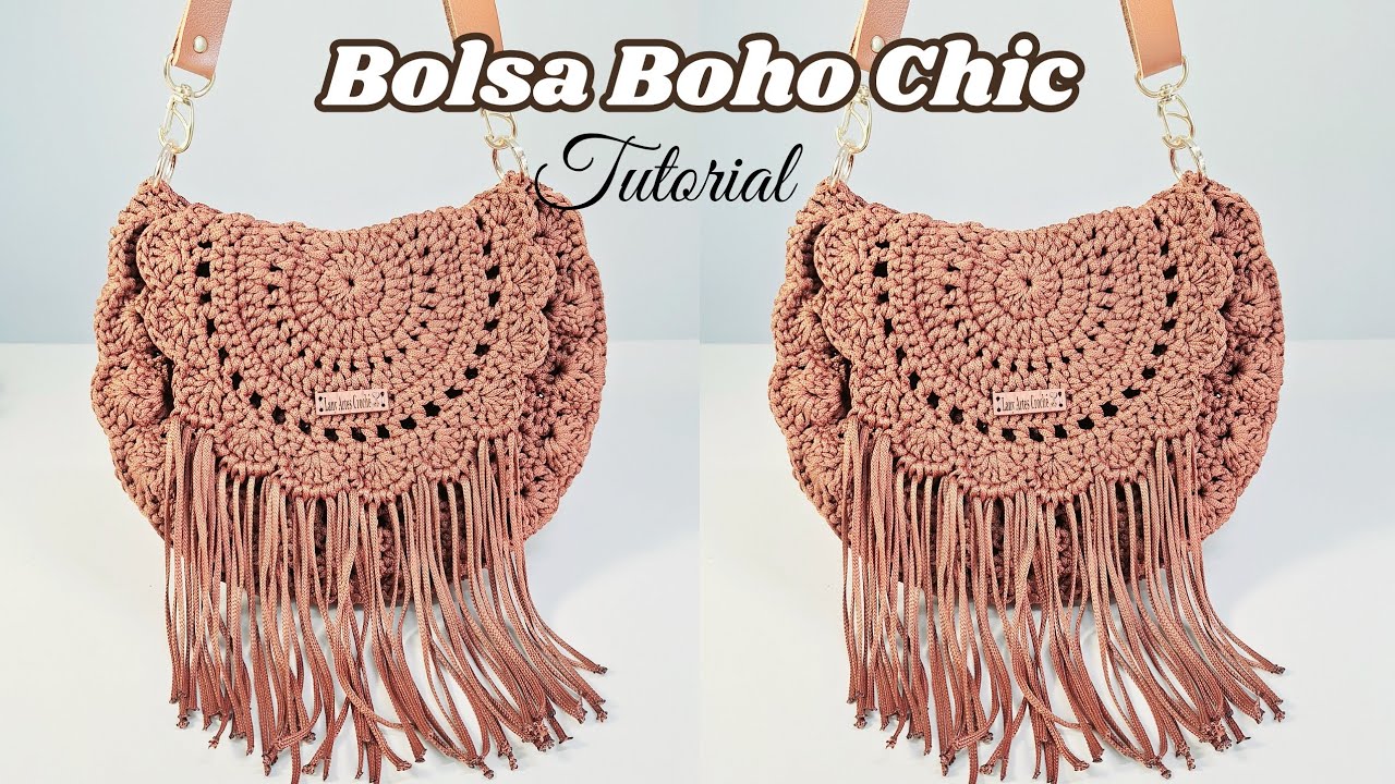 BOHO CHIC BAG TREND 2025 ❤️‍🔥 CROCHET BAG MADE WITH POLYESTER YARN