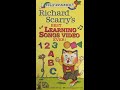 Richard Scarry S Best Learning Songs Video Ever Full 1993 Random House Home Video VHS