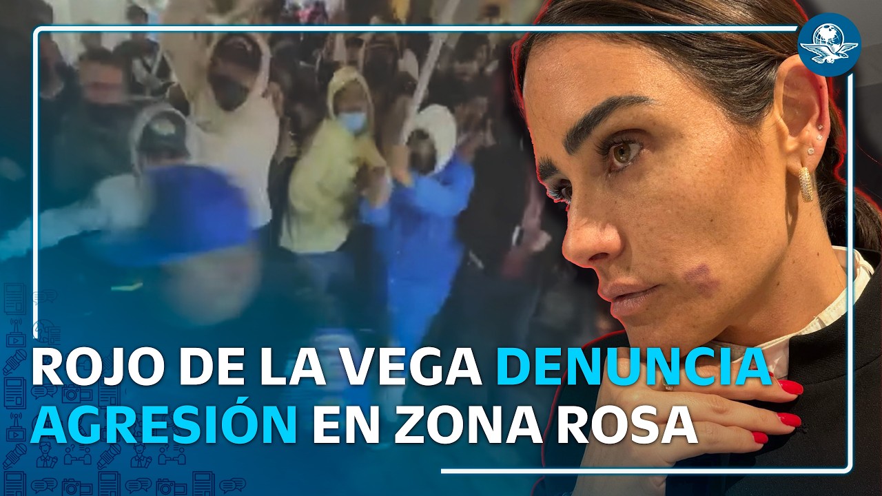 Agreden a Alessandra Rojo de la Vega en Zona Rosa