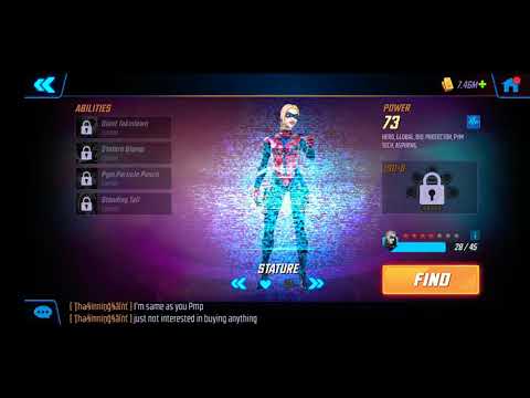 Opening all of my saved Aspiration Orbs for Stature - Marvel Strike Force
