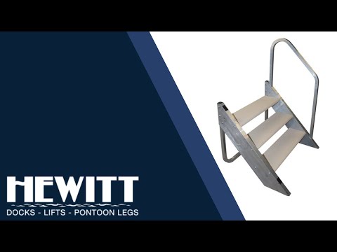 Hewitt Dock 3-Step Assembly