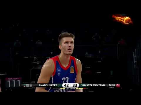 Filip Petrušev (Anadolu Efes) vs Merkezefendi - 25.09.2021