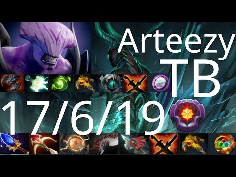 Arteezy Terrorblade vs Faceless Void, Slardar, Snapfire - how u throw - dota2