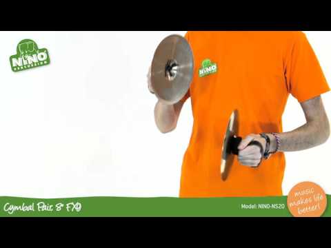Cymbal Pair 8", FX9 - NINO-NS20