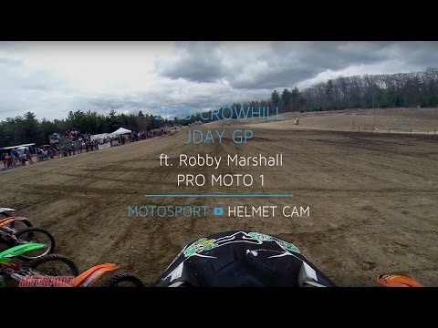 MotoSport.com Crow Hill Robby Marshall - Helmet Cam