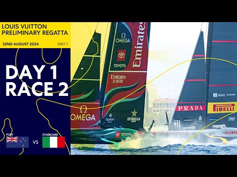 Emirates Team New Zealand vs. Luna Rossa Prada Pirelli - Full Race 22/08/2024