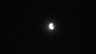 2022年11月8日　皆既月食の様子