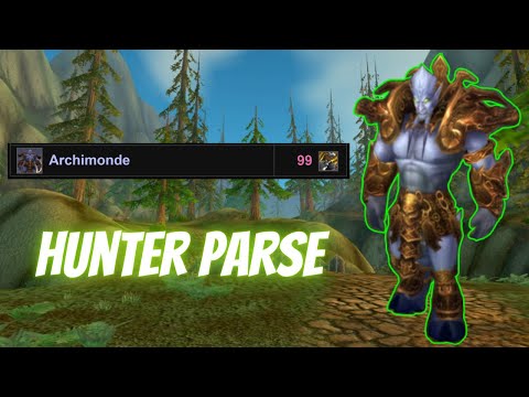 Archimonde 99 Hunter Parse Mount Hyjal World of Warcraft TBC Classic