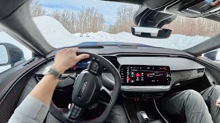2026 Dodge Charger Scat Pack Plus (AWD) - POV Snow Driving (Team O'Neil Rally School)