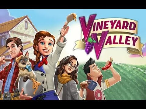 【新作】ヴィンヤード・バレー(Vineyard Valley)：マッチ＆ブラストパズルゲーム　面白い携帯スマホゲームアプリ