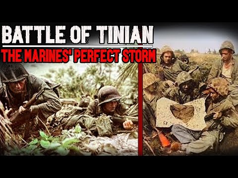 The Full Battle of Tinian 1944: Rare Footage of the Marines’ Perfect Landing | WW2 Documentary