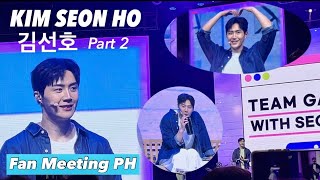 KIM SEON HO 김선호 Fan Meeting @ MOA Arena Manila PH (One Two Three SMILE) Part2 ❤︎ | Emmy Lou
