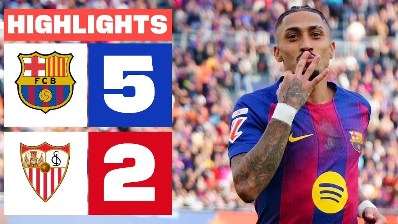 Barcelona vs Sevilla Highlights