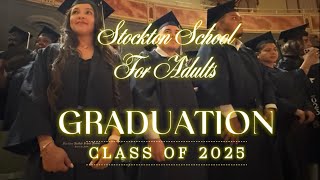 Stockton School for Adults Graduation