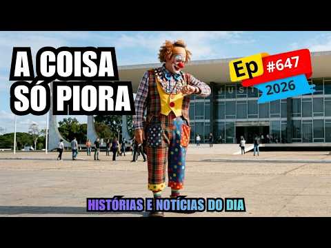 EP#647 - NÃO FALTA NADA PRO XANDARÉ CAIR, SÓ VERGONHA.
