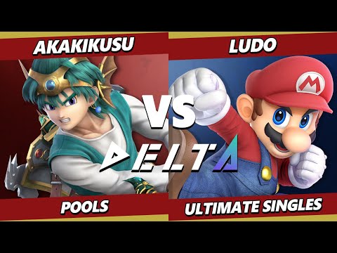Delta 5 - Akakikusu (Hero) Vs. Ludo (Mario) Smash Ultimate - SSBU