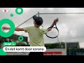 Steeds meer kinderen gaan op tennis