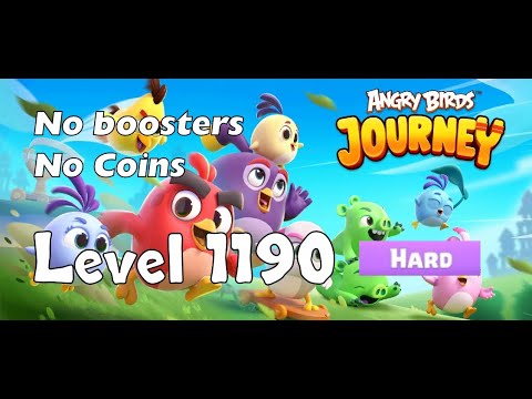 Angry Birds Journey Level 1190 Hard