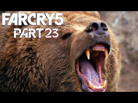 Far Cry 5 Gameplay Walkthrough Part 23 - CHEESE BURGER THE BEAR! (Lets Play Commentary)