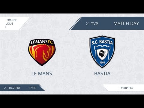 AFL18. France. Ligue 1. Day 21. Le Mans - Bastia