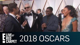 "Get Out" Cast Talks Film's Success at 2018 Oscars | E! Live from the Red Carpet