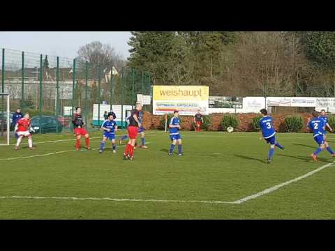 Fortuna Wellsee - VfB Kiel 16/17 - Torschuss von Lars Schulz