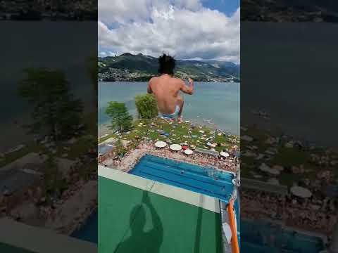 Double Gainer 20m 🤯 | Doppel Auerbach | CologneBombs Highdiving