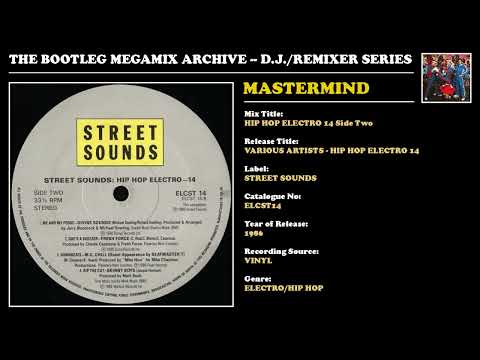 MASTERMIND * HIP HOP ELECTRO 14 Side Two * Street Sounds Records ELCST14 * 1986