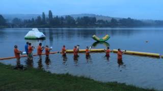 preview picture of video 'Cold Water Challenge 2014 - Schmiedeberger Musikanten'
