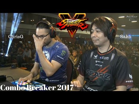 Combo Breaker 2017: Chris G vs Sako  [Street Fighter V Top 8]