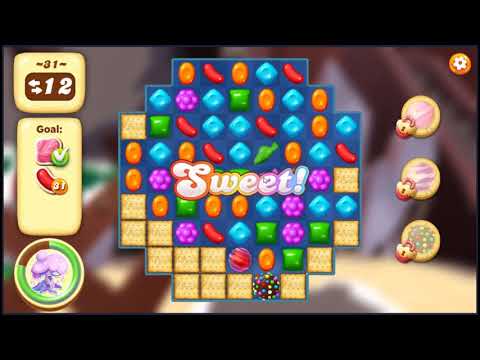Candy Crush Tales Level 31 - NO BOOSTERS + FULL STORY + NO ADS 📖 | SKILLGAMING ✔️