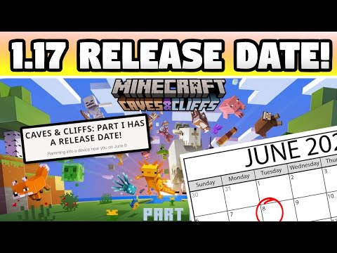 Stealth - Minecraft 1.17 RELEASE DATE IS HERE!!!! (Caves & Cliffs Part 1 Update Details)