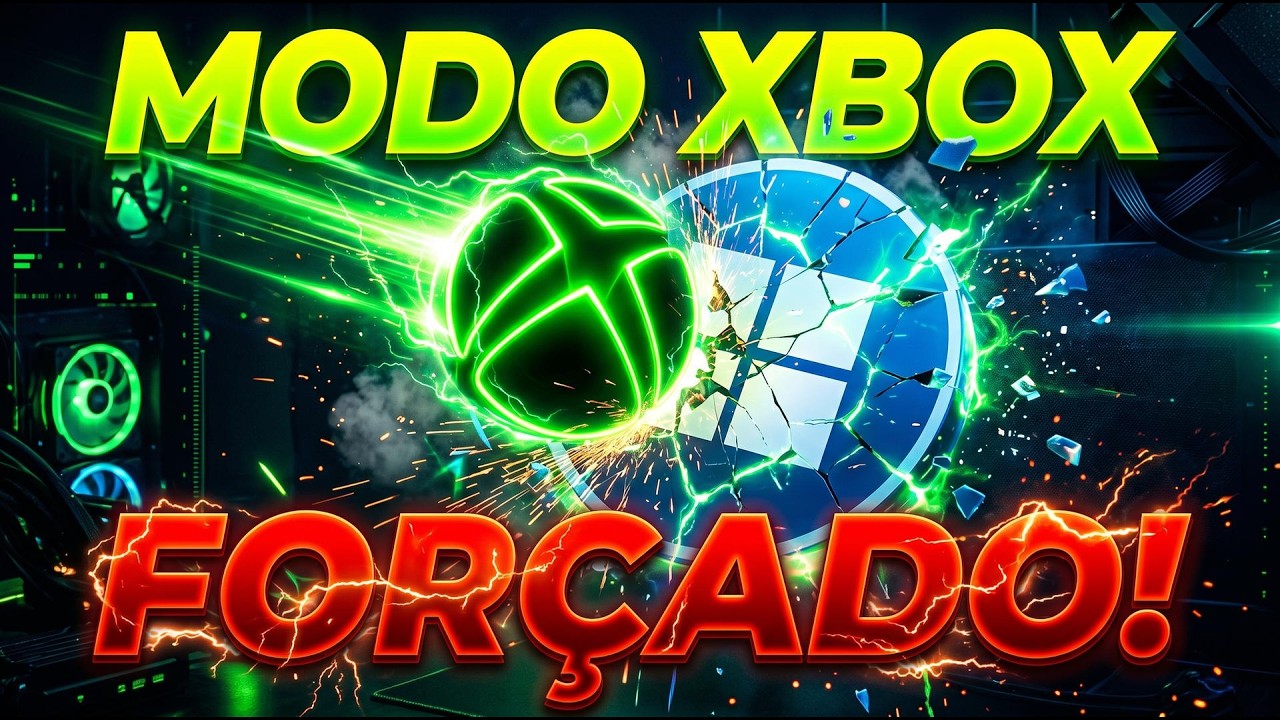 como Forçar MODO XBOX no Windows 11 | FPS vai às ALTURAS!