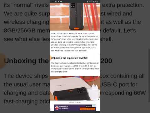 Blackview BV9200  review