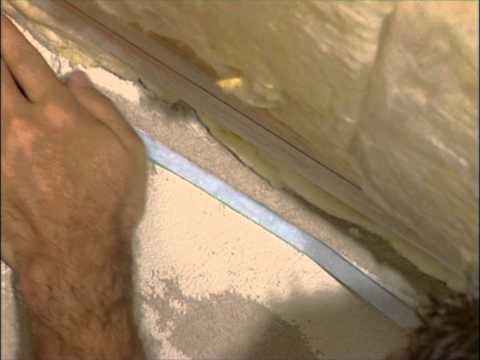 SIGA Primur Roll - Bonding the vapour control layer airtightly to plastered masonry