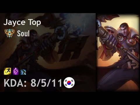 Jayce Top vs Pantheon - Soul - KR Challenger Patch 6.22