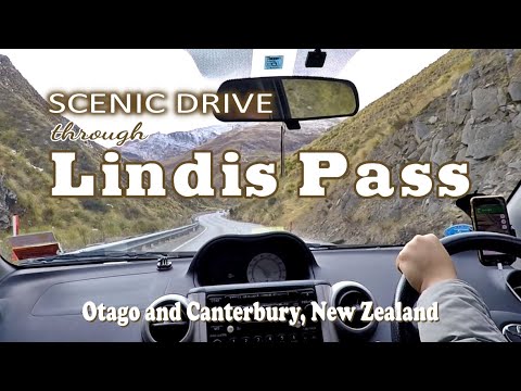 Scenic Drive Through Lindis Pass | Otago and Canterbury, New Zealand
