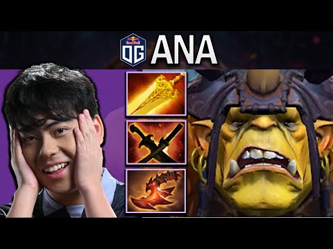 OG.ANA SMURF ALCHEMIST WITH 1200 GPM & 1000 XPM - DOTA 2 7.31 GAMEPLAY