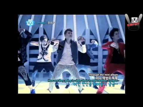 [BABYSPYSUBS] 120719 Mnet Wide Entertainment News - B.A.P Cut
