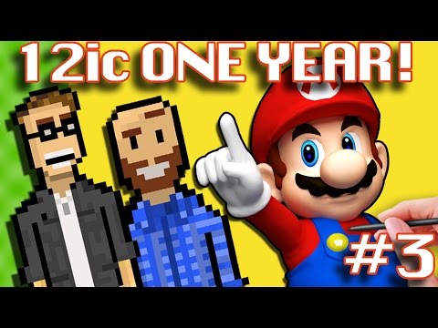 12 Item Challenge: 1 YEAR ANNIVERSARY! [pt 3] | Let's Play Super Mario Maker w/ DUAL COMMENTARY