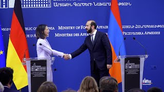 Statement by Minister of Foreign Affairs Ararat Mirzoyan at a joint press conference with the Minister of Foreign Affairs of Germany